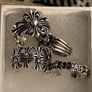 Chrome Hearts ring bundle